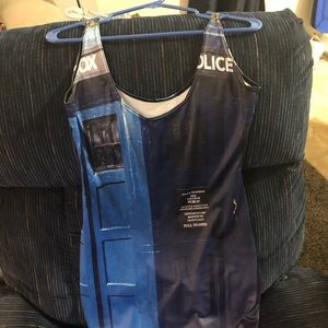 Police box bodycon Size L